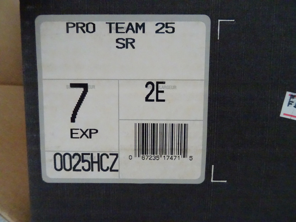 Ijshockeyschaatsen Bauer Pro Team 25 maat 7 - Afbeelding 2