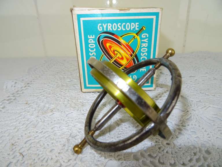 Vintage Franse Gyroscoop