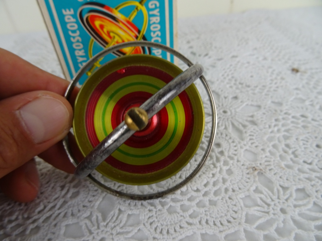 Vintage Franse Gyroscoop - Afbeelding 6