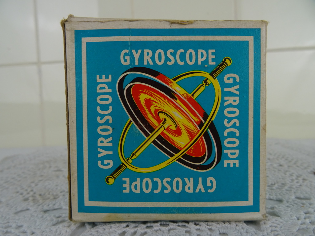 Vintage Franse Gyroscoop - Afbeelding 9