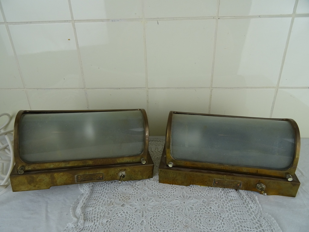 Vintage Ohishi Berth light scheepslampen - Afbeelding 4