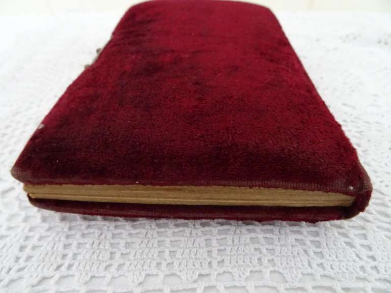 Antiek poeziealbum uit 1898
