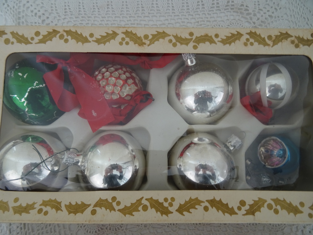 Collectie vintage kerstballen - Afbeelding 10