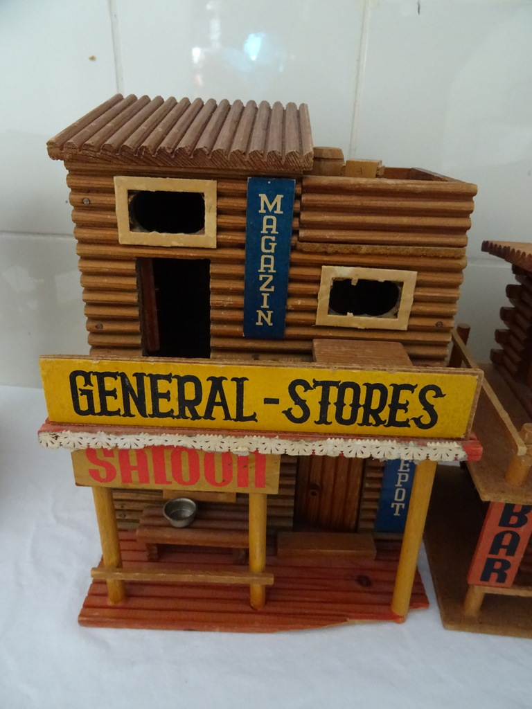 Vintage houten cowboy gebouwen - Afbeelding 14