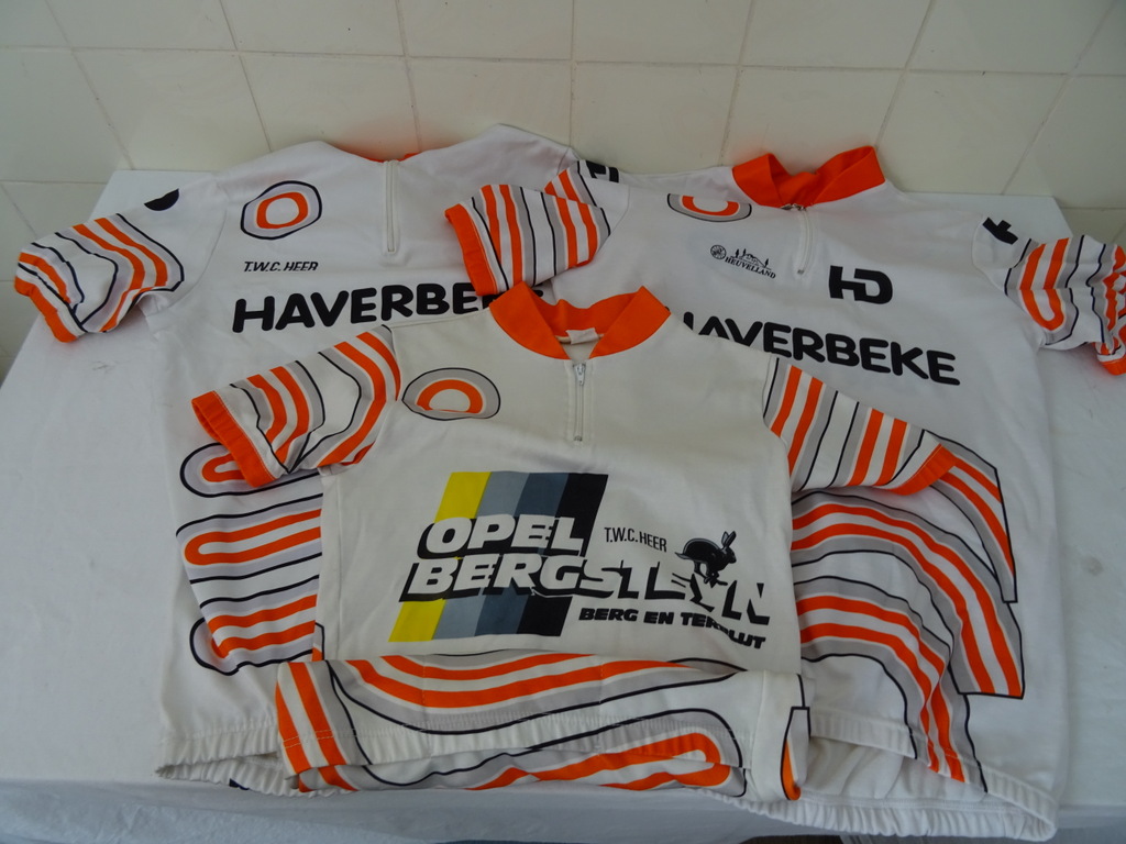 Collectie vintage kinder wielerkleding T.W.C. Heer - Afbeelding 2
