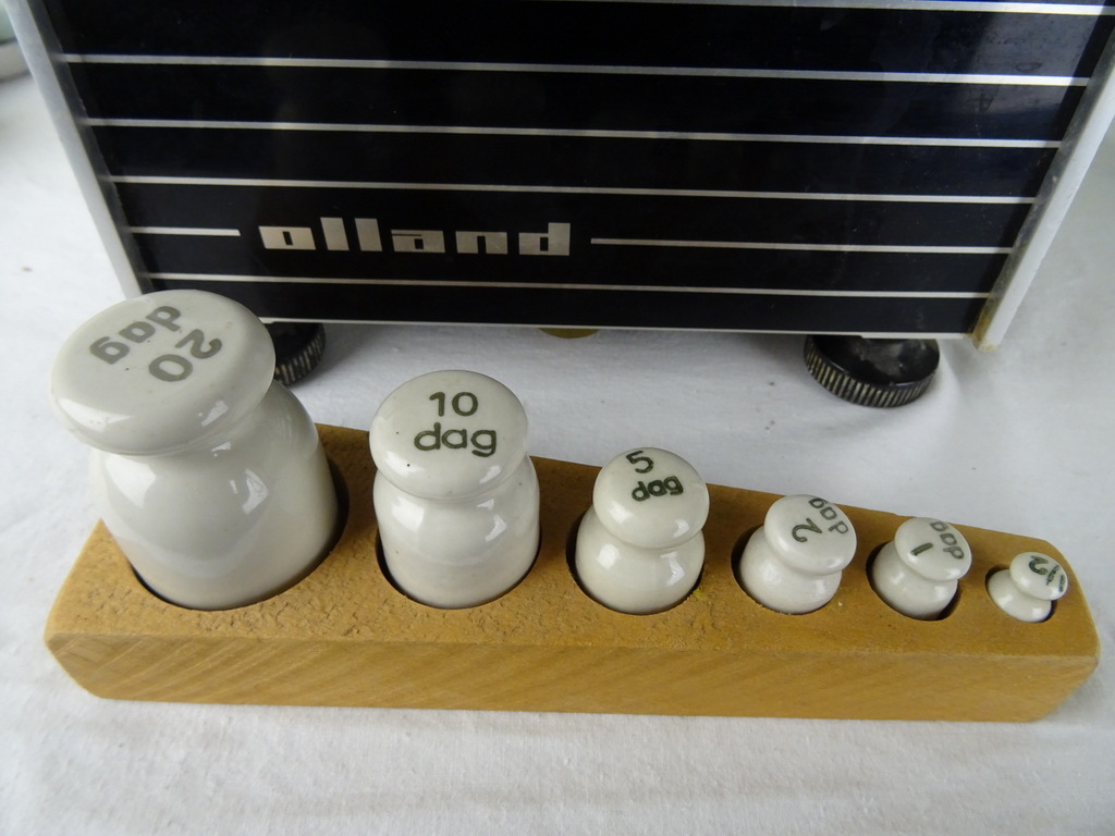 Vintage Olland apothekersweegschaal - Afbeelding 17