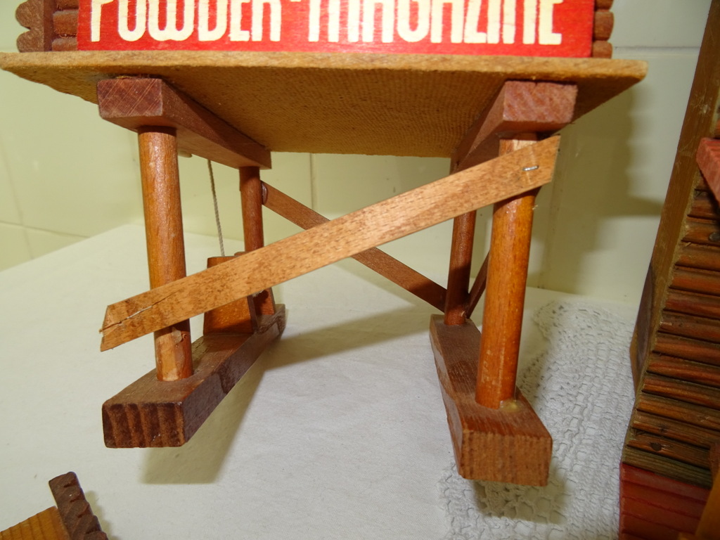 Vintage houten cowboy gebouwen - Afbeelding 3