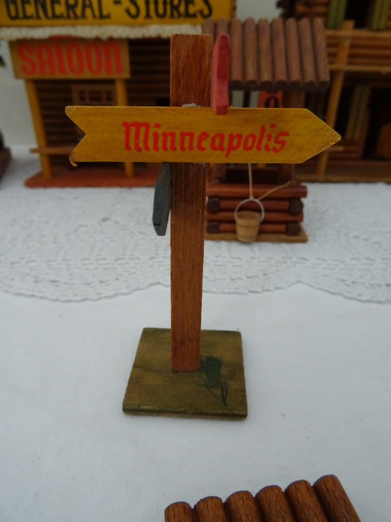 Vintage houten cowboy gebouwen - Afbeelding 5