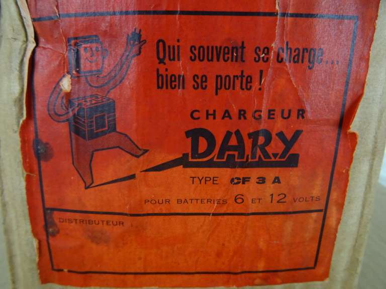 Vintage Dary CF3.A acculader