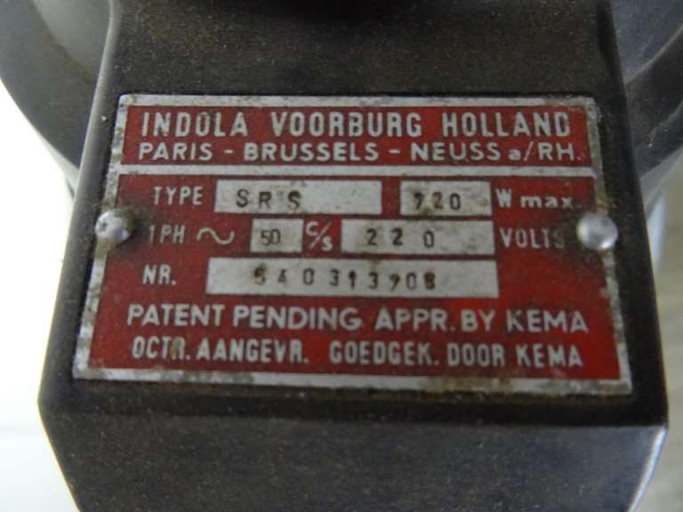 Vintage droogkap Indola SR25