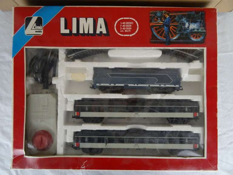 Collectie vintage Lima treinsets
