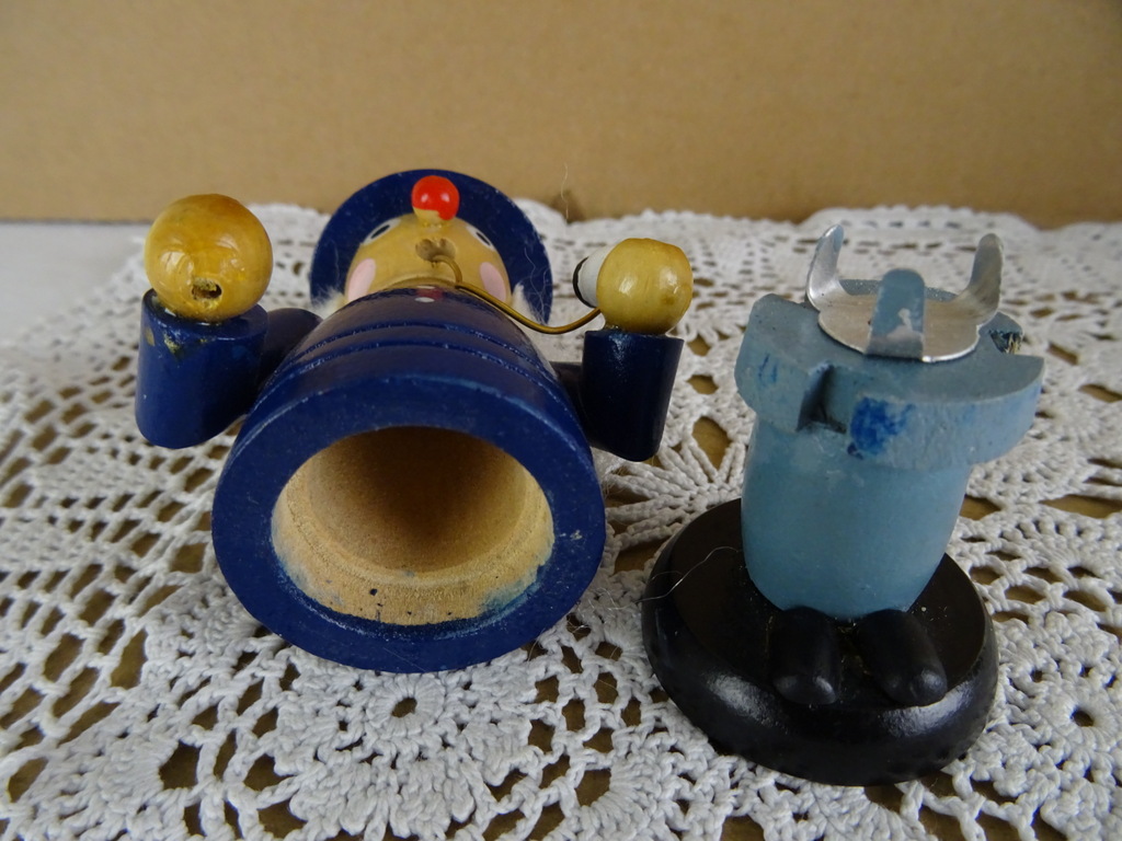 Collectie vintage rookmannetjes kerstbeelden - Afbeelding 8