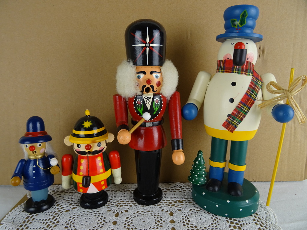Collectie vintage rookmannetjes kerstbeelden - Afbeelding 19