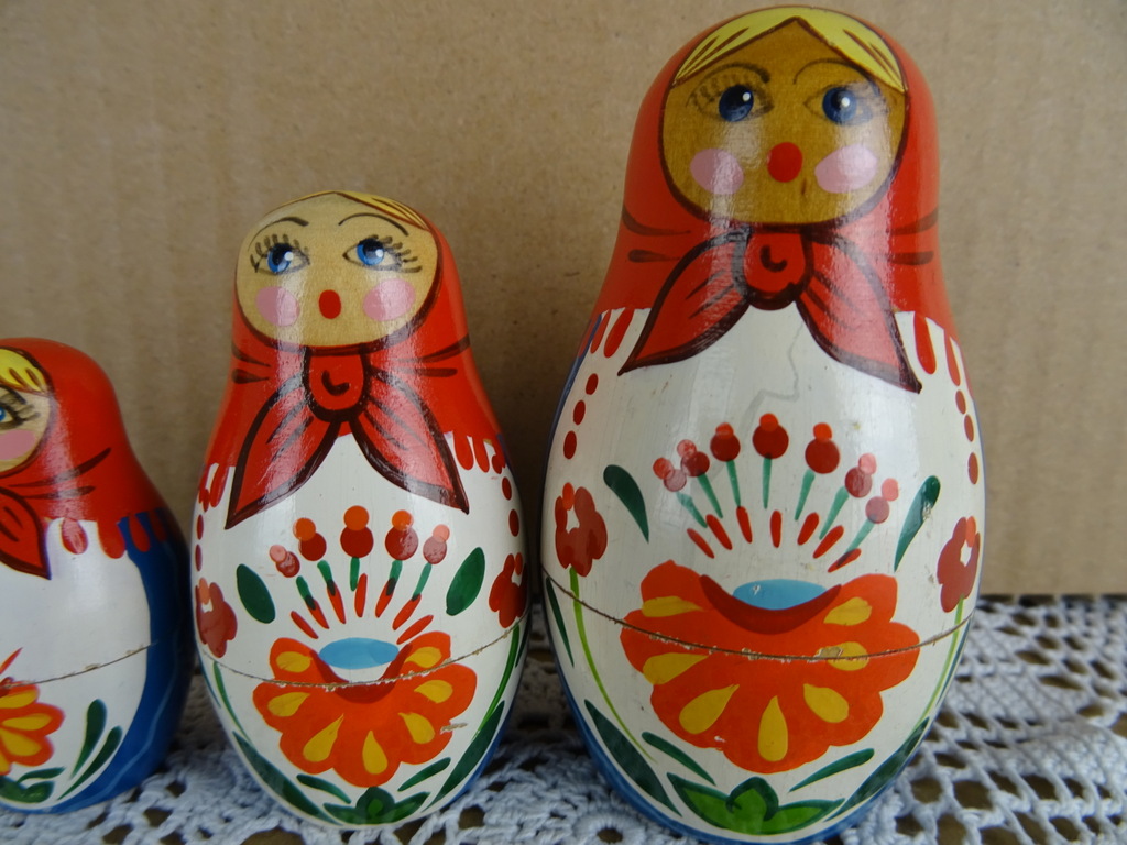 Vintage Russische matroesjka - Afbeelding 4