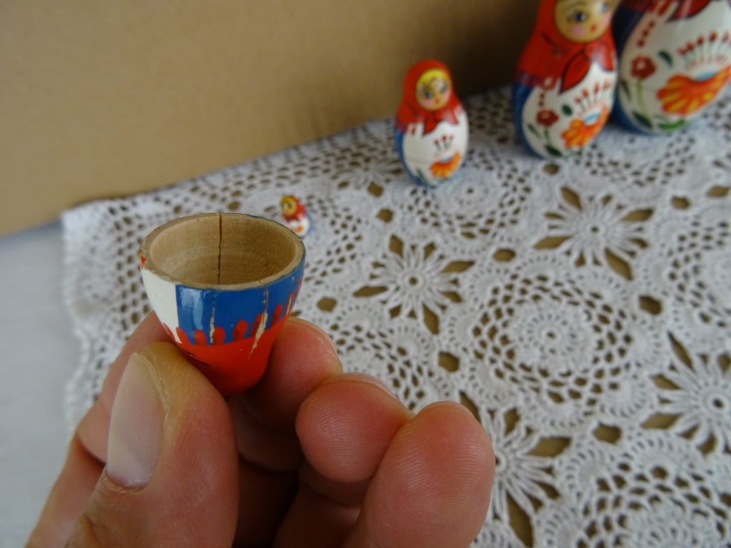 Vintage Russische matroesjka - Afbeelding 6