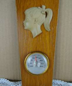 Lieflijke vintage thermometer