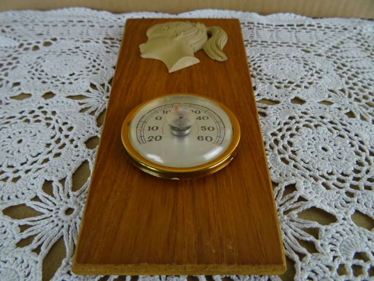 Lieflijke vintage thermometer