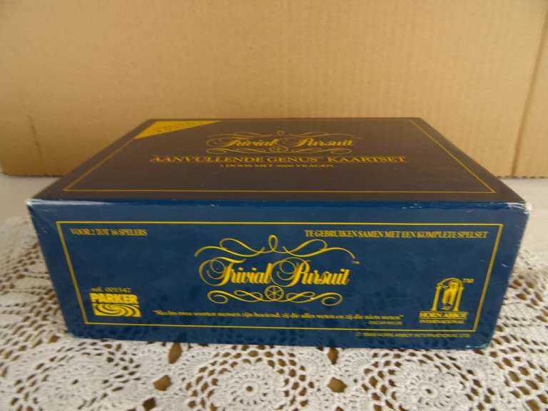 Vintage spel Trivial Pursuit Genus