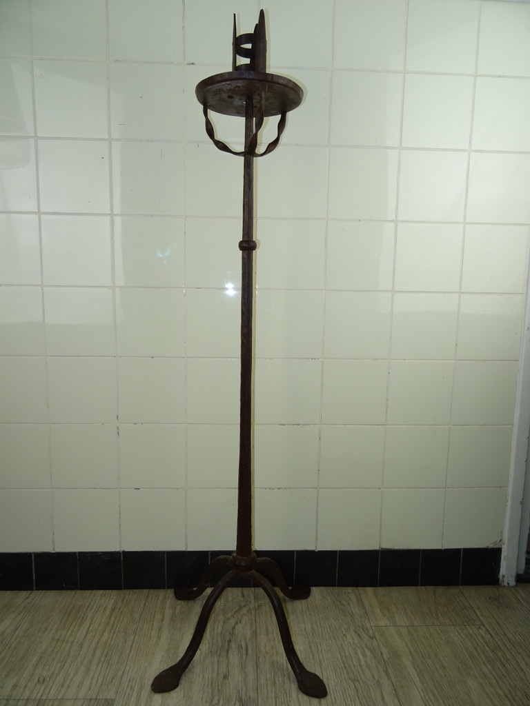 Antieke Gotische kandelaar van 120 cm - Afbeelding 23