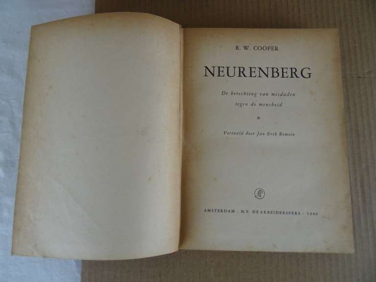 Neurenberg door RW Cooper