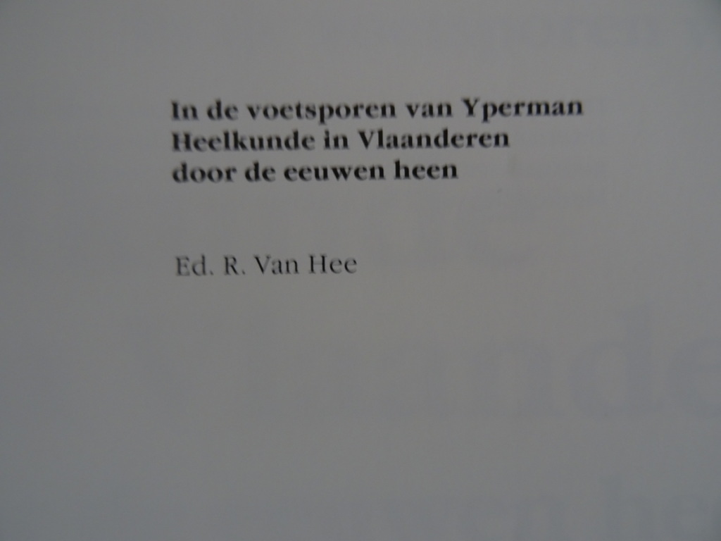Ed. R. Van Hee Heelkunde in Vlaanderen - Afbeelding 8