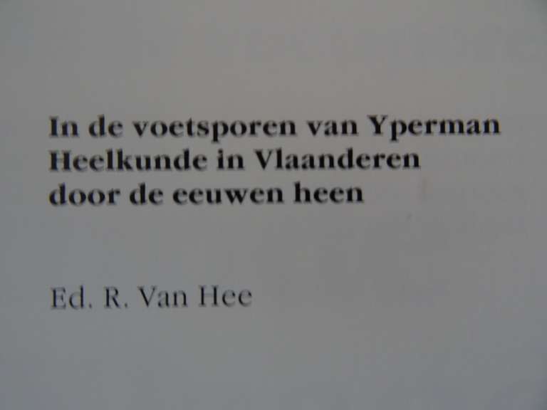 Ed. R. Van Hee Heelkunde in Vlaanderen