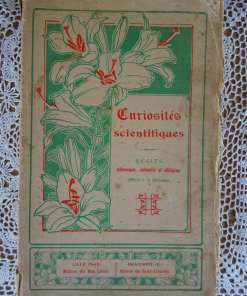 Antiek boek Curiosités scientifiques