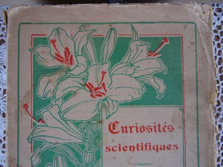 Antiek boek Curiosités scientifiques