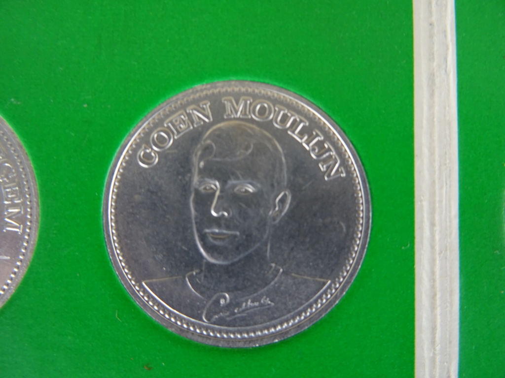 Vintage Nederlands elftal voetbalmunten - Afbeelding 3