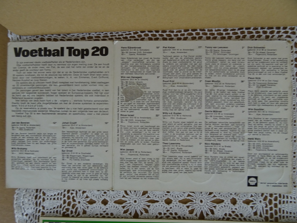 Vintage Nederlands elftal voetbalmunten - Afbeelding 4