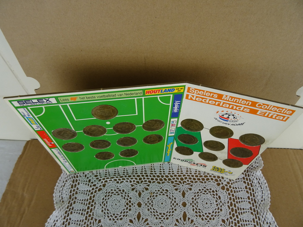 Vintage Nederlands elftal voetbalmunten - Afbeelding 19