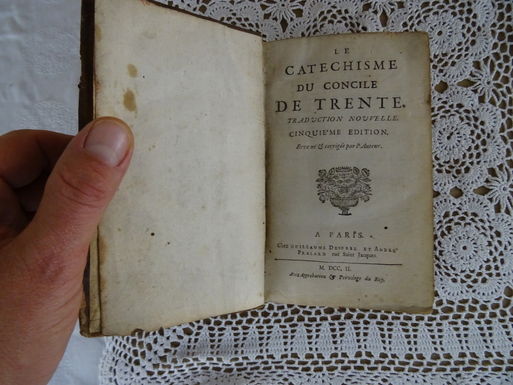 Antiek religieus boek uit 1702 - Afbeelding 8