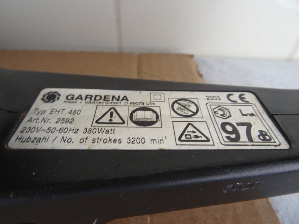 Electrische heggenschaar Gardena EHT 480 - Afbeelding 7