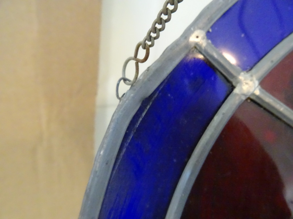 Antiek glas in lood Heilige Maria Sterre der Zee - Afbeelding 9