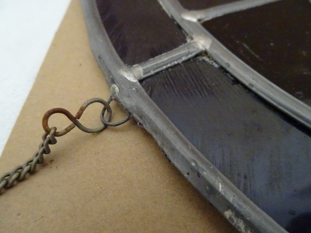 Antiek glas in lood Heilige Maria Sterre der Zee - Afbeelding 15
