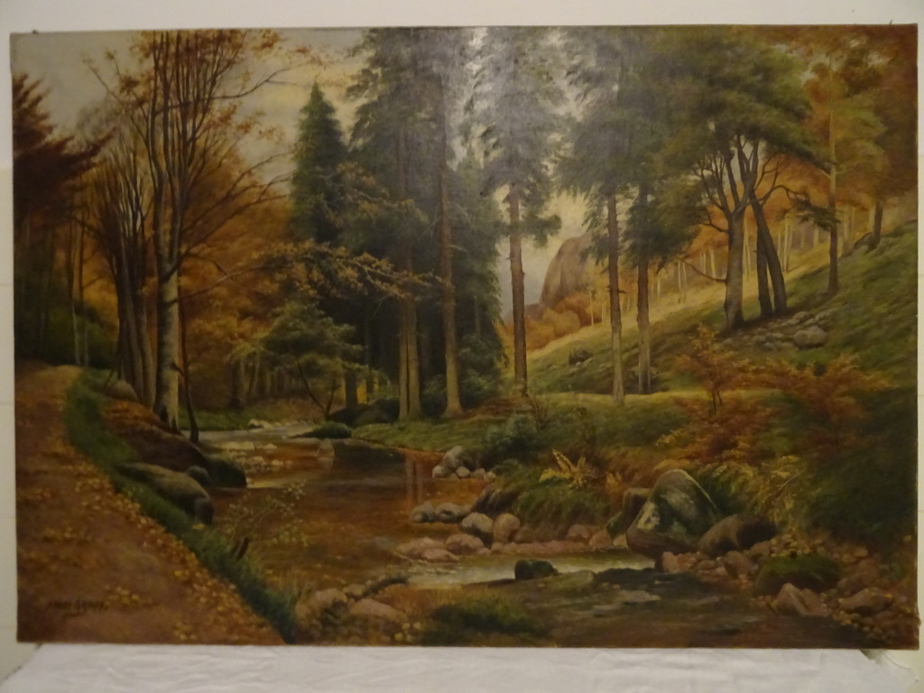 Antiek schilderij Harry Graff