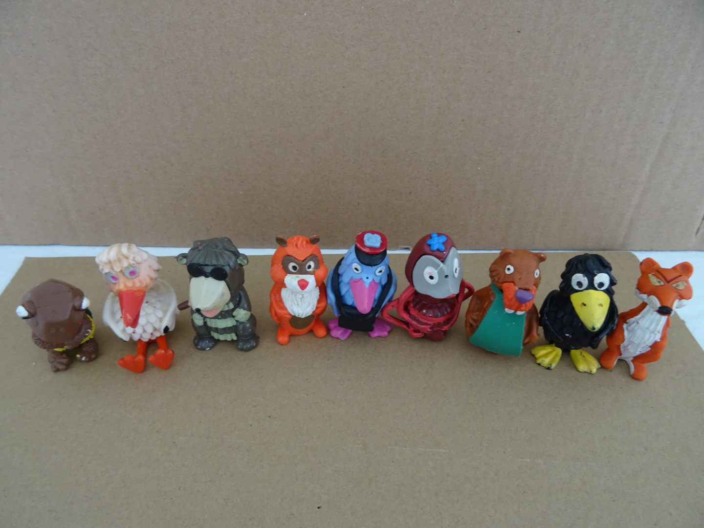 Vintage Fabeltjeskrant en 9 figuren - Afbeelding 3