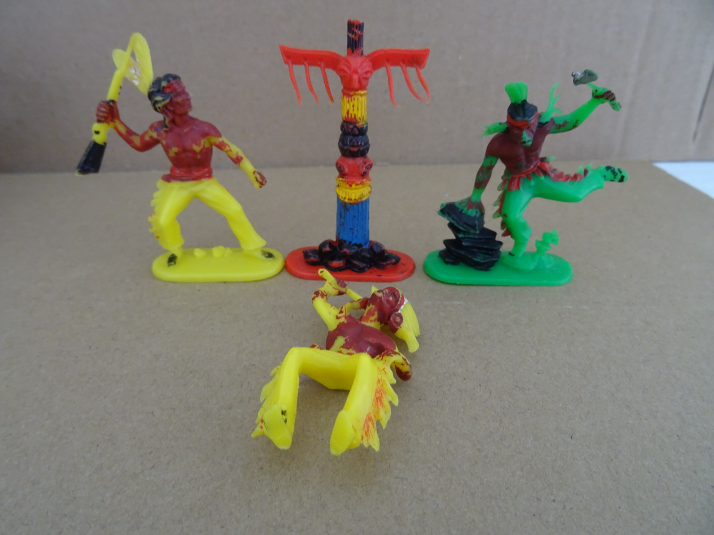 Collectie miniatuur cowboys en indianen - Afbeelding 6