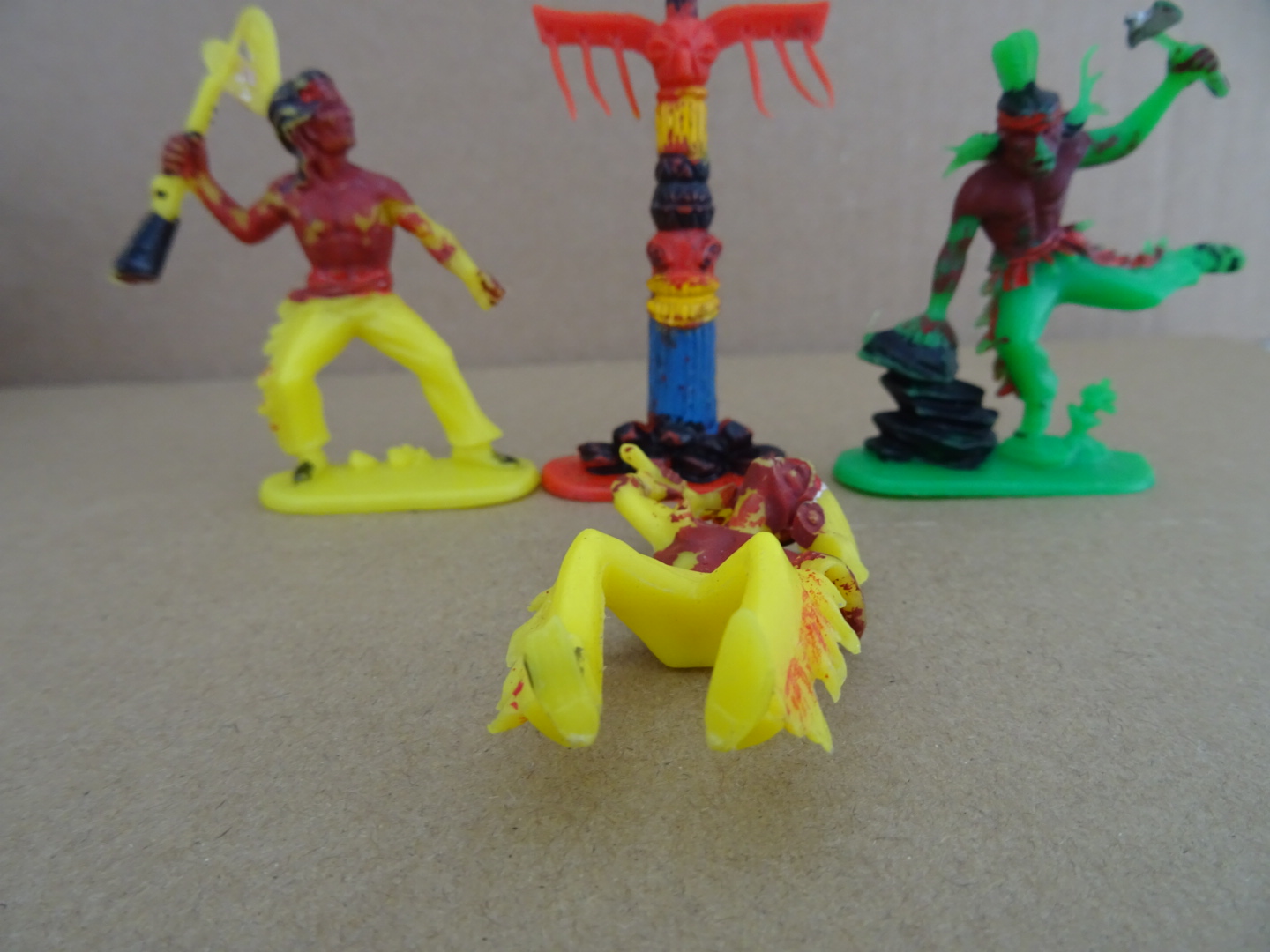 Collectie miniatuur cowboys en indianen - Afbeelding 8