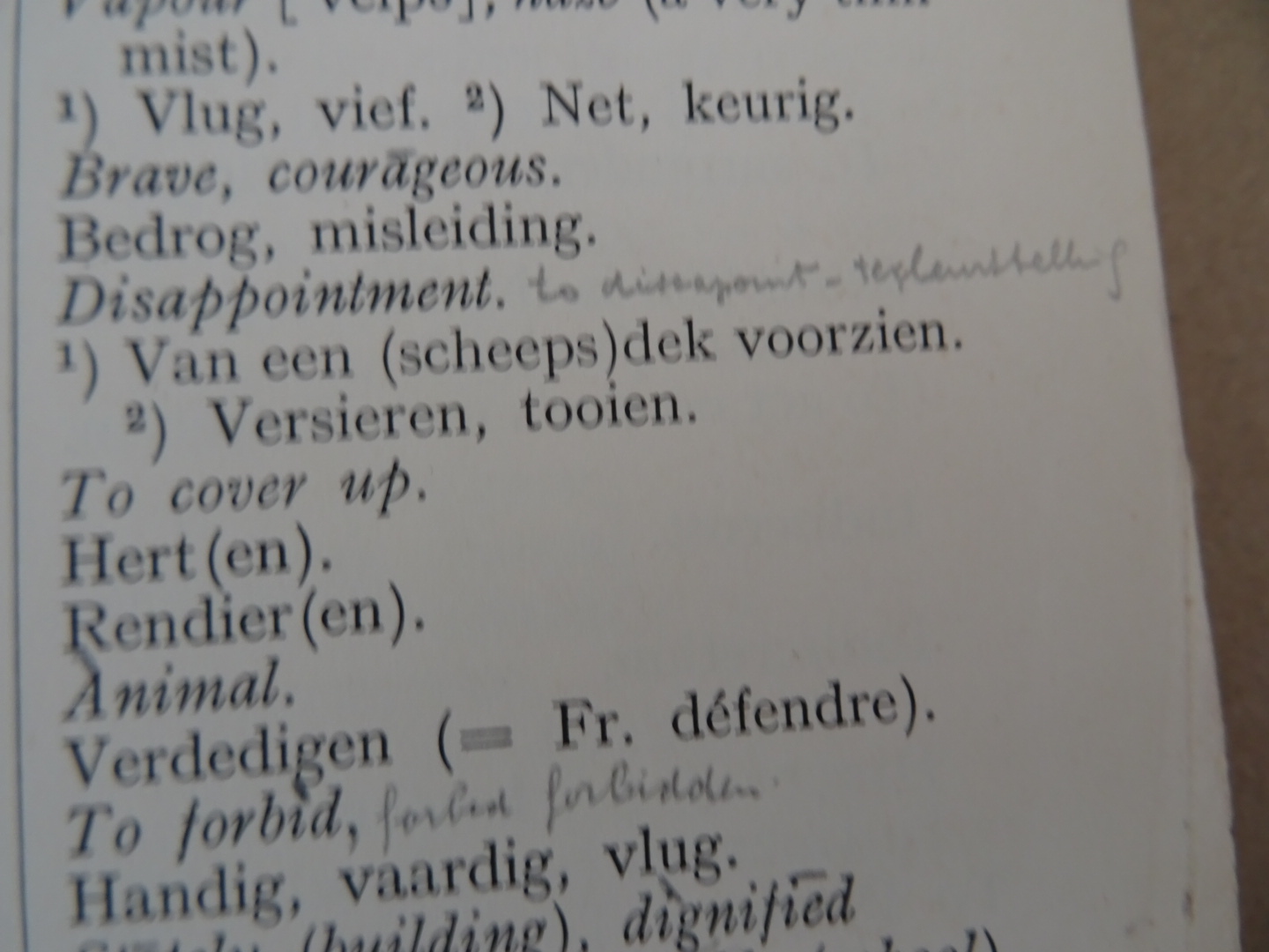 Antiek woordenboek uit 1930 Pitfalls - Afbeelding 11