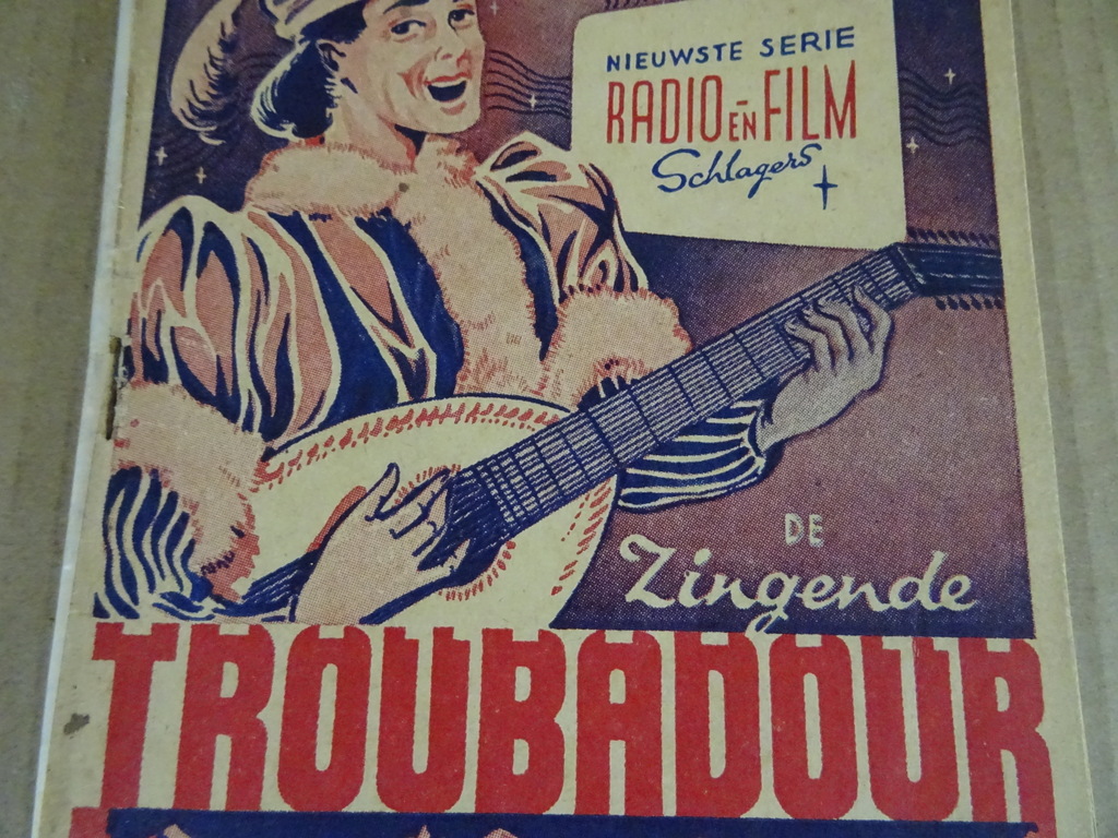 Antiek liedjesboekje De Zingende troubadour - Afbeelding 3