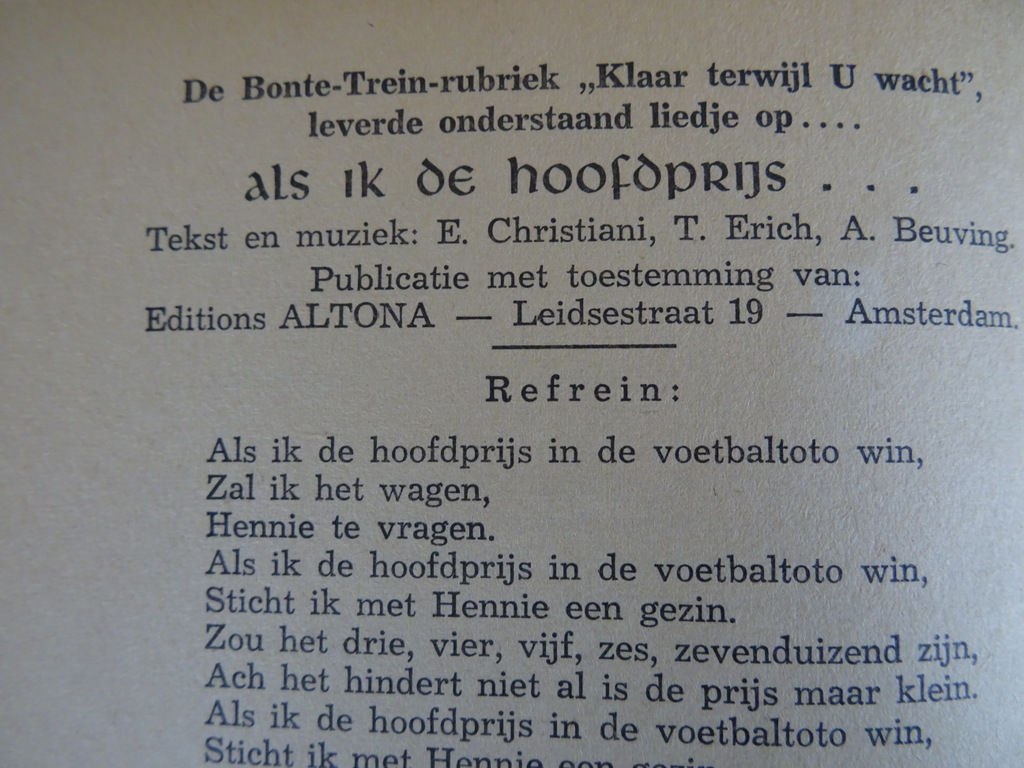 Antiek liedjesboekje De Zingende troubadour - Afbeelding 13