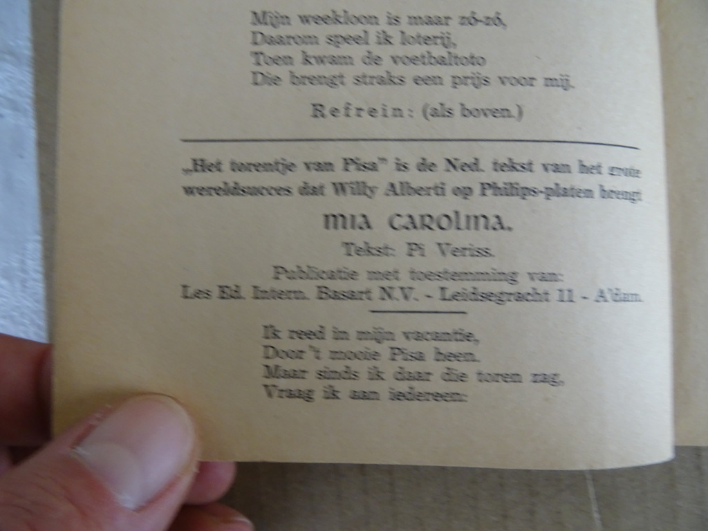Antiek liedjesboekje De Zingende troubadour - Afbeelding 14