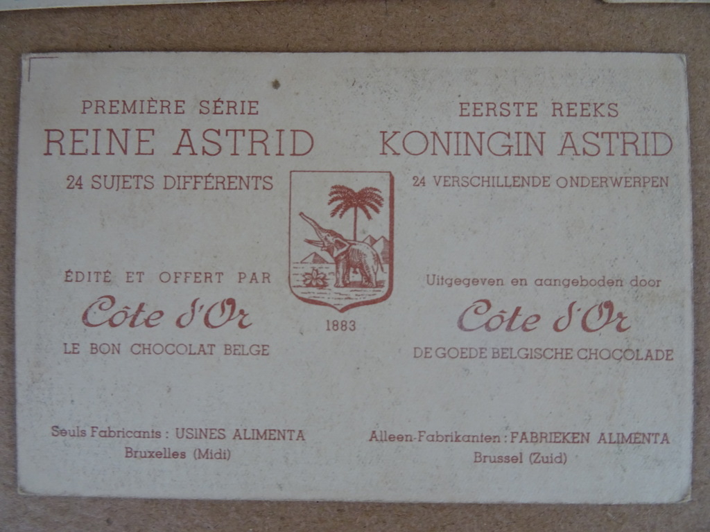 Collectie Côte d’or verzamelplaatjes - Afbeelding 11