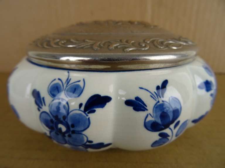 Antiek Delfts blauw bonbonschaaltje