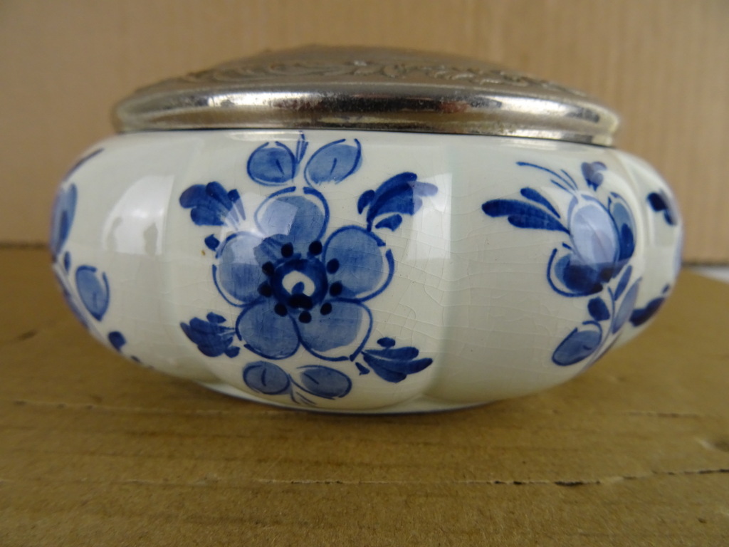 Antiek Delfts blauw bonbonschaaltje - Afbeelding 8