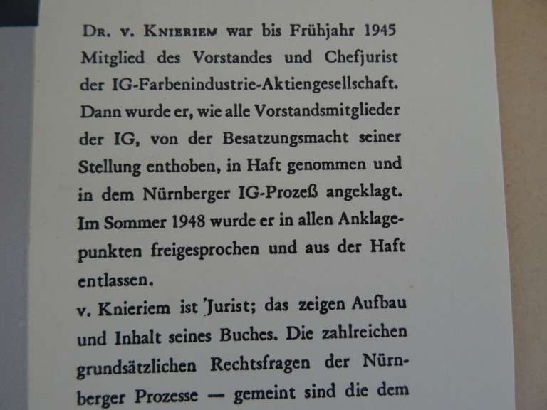Nürnberg A. v. Knieriem