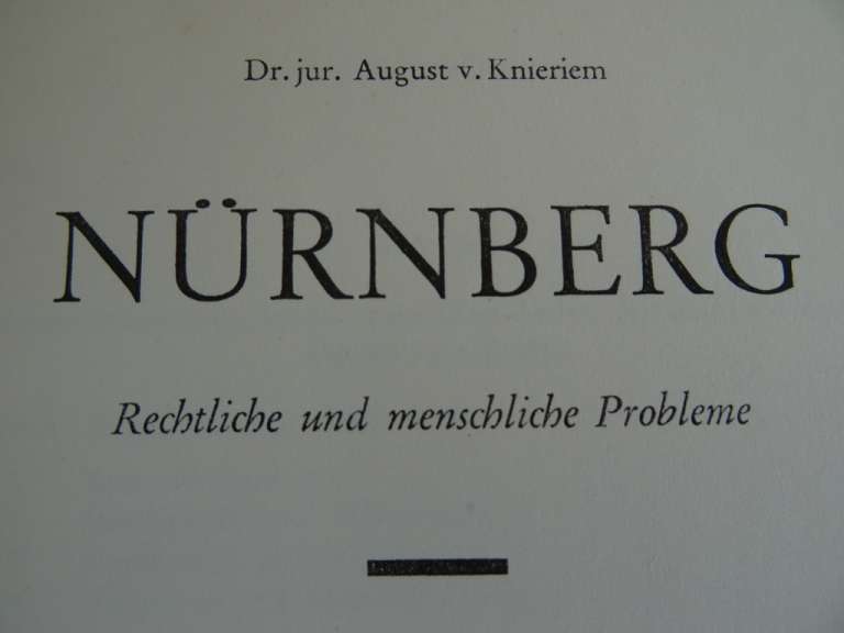 Nürnberg A. v. Knieriem