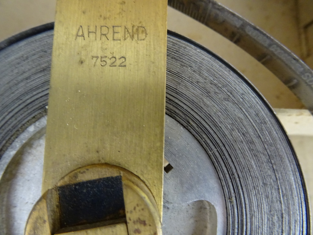 Antiek gereedschap landmeter lint - Afbeelding 5