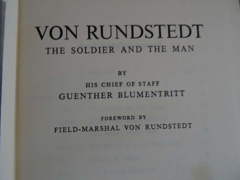 Von Ronstedt by Guenther Blumentritt